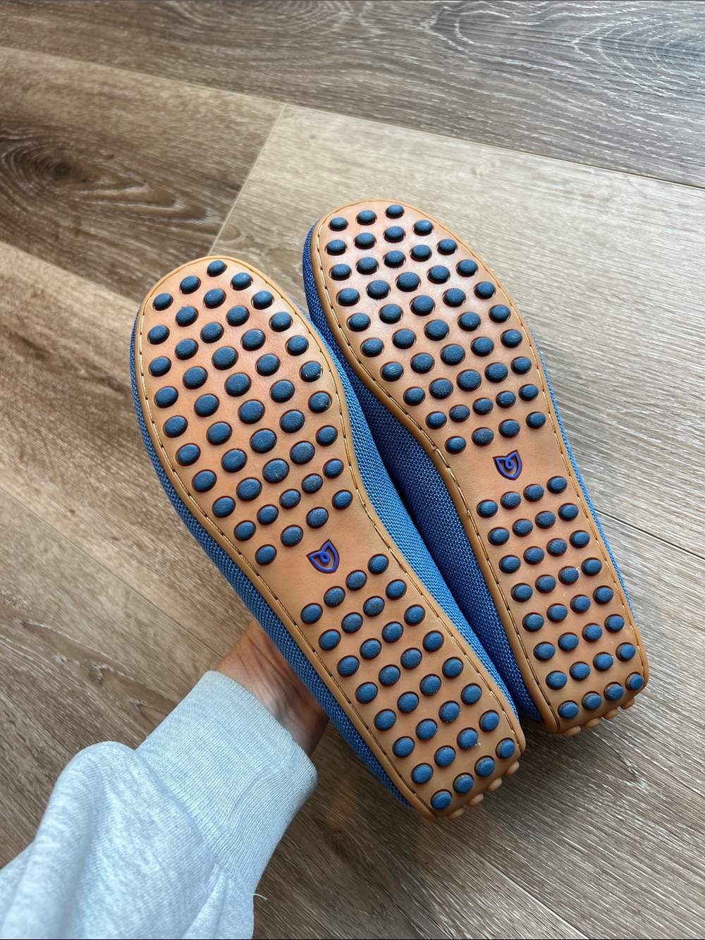 Rothy's Women's Cobalt Blue Knit Penny Loafers - Picture 3 of 3